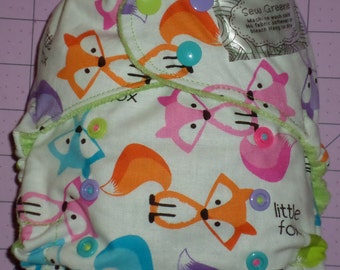 Little Fox Pocket Cloth Diaper