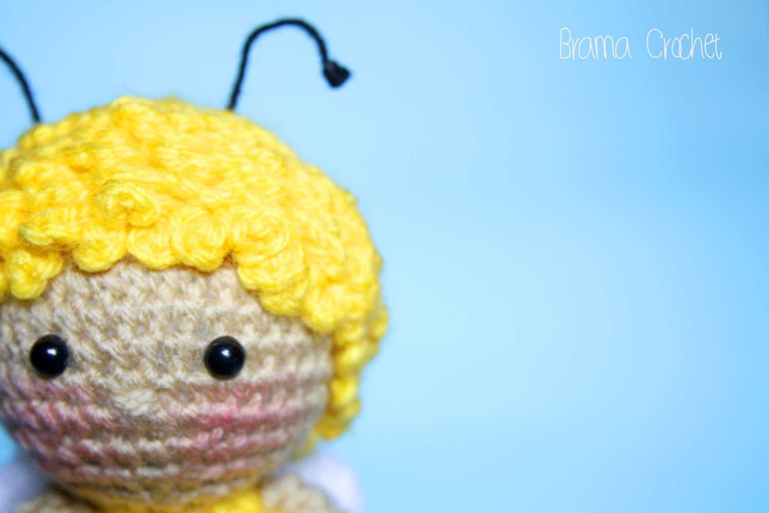 Maya the Bee Kawaii Amigurumi crochet doll Handmade Crochet