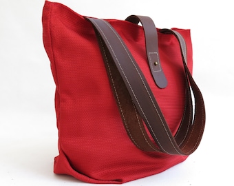 Red Bag - Red Tote - Red Taschen - Ferrari Red Tote - Red Handbag