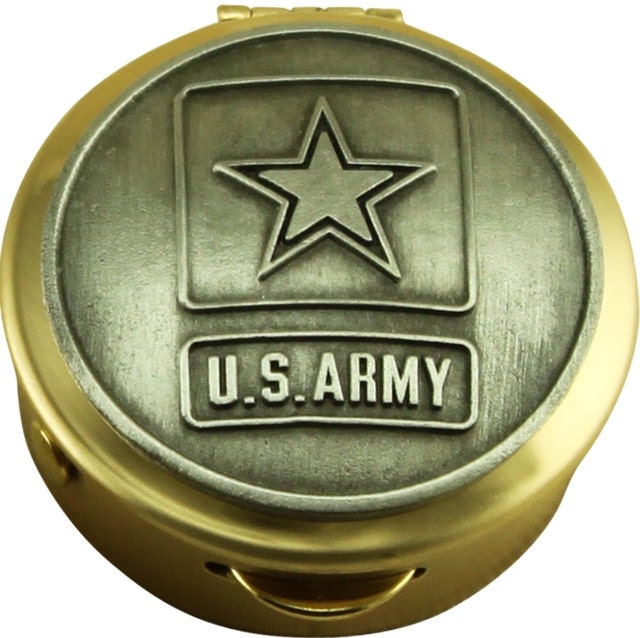 US Army Pill Box Keepsake United States Army Logo Pillbox