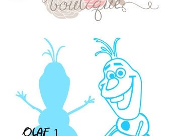 frozen olaf file for silhouette machines