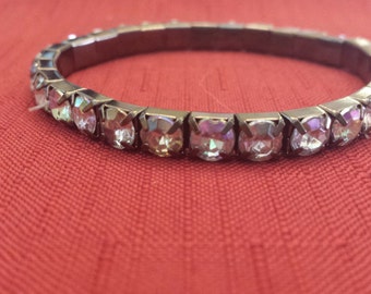 Vintage Crystals Stretch Bracelet