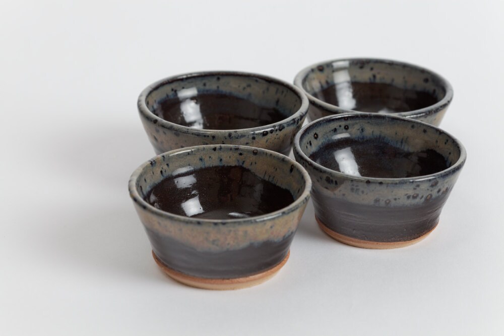 Set of four. Stoneware ramekins Stoneware by LivingEarthCeramics