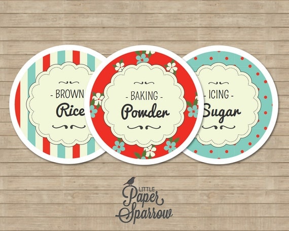 editable jar labels pantry jar labels country carnival