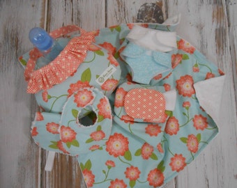 Just Like Mommy Chic Bitty Baby Diaper Bag Diapers by LimeSewda