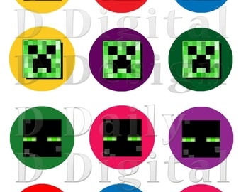 Popular items for minecraft toppers on Etsy