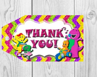 Barney thank you | Etsy