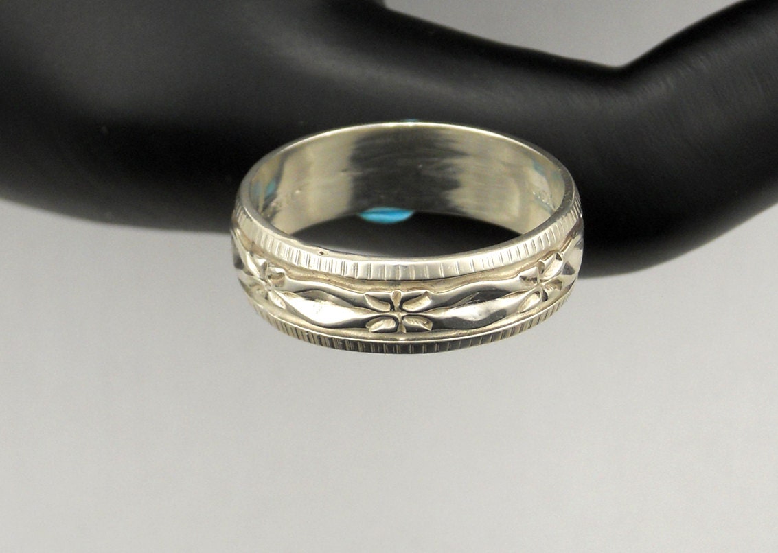 Sterling Silver Lost Wax Casting Ring by SoaringeagleGems on Etsy