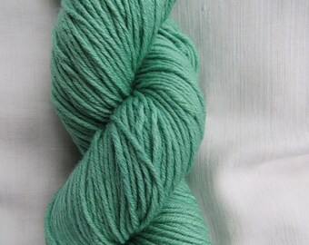 DK, a soft, silky, shiny, pleasure-to-knit-with DK yarn, called shimmering DK