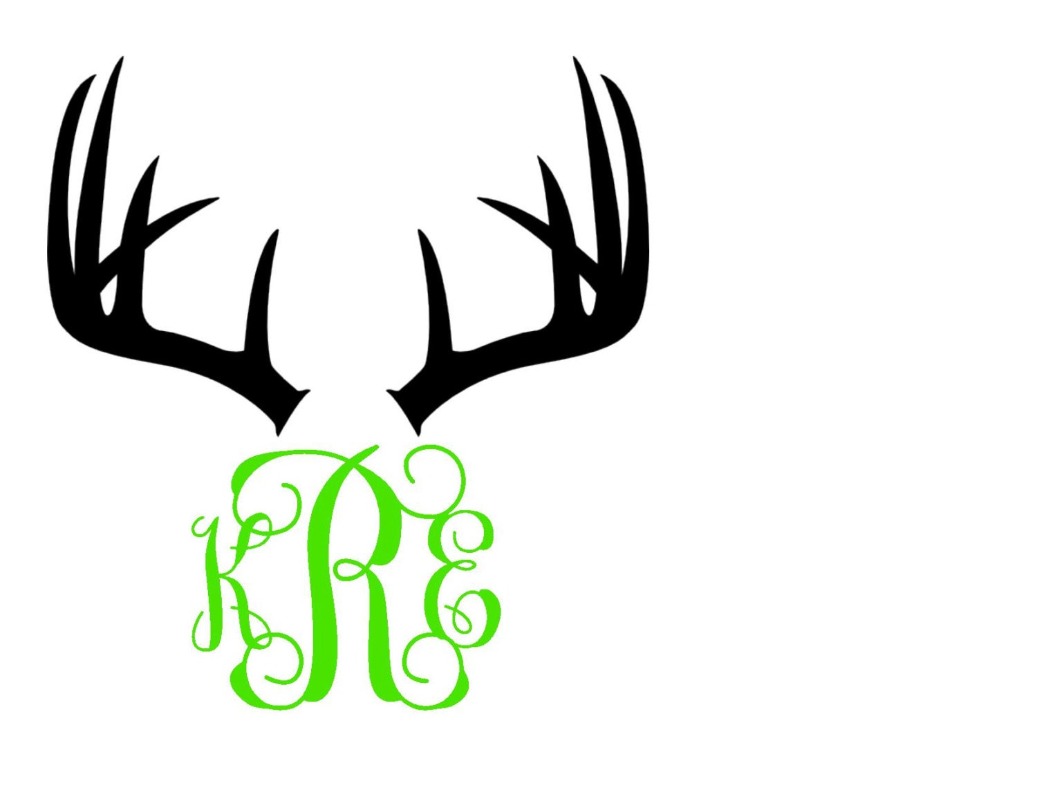 Download Antler monogram decal