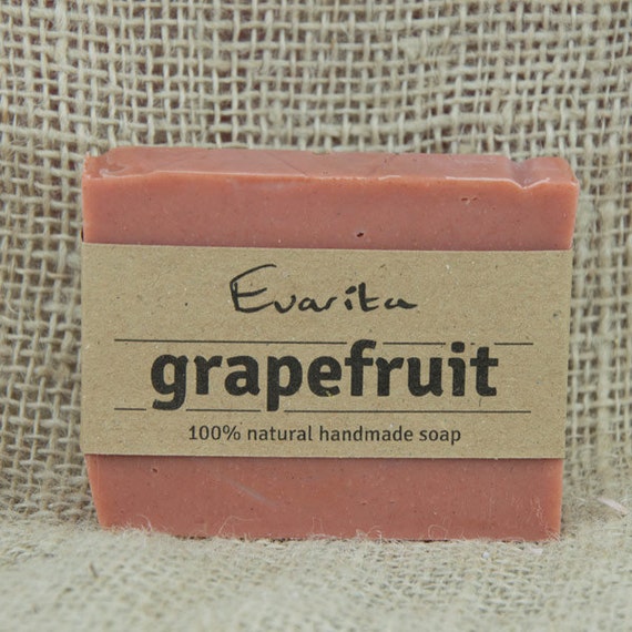 Grapefruit Soap - Organic & Handmade Soap Bar