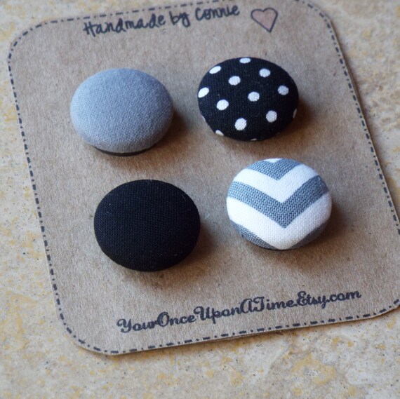 Fabric Covered Button of 4 refrigerator