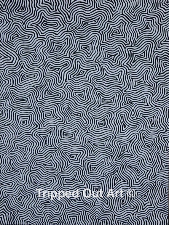 PRINTS Original Hand Painted Trippy Art Surreal Modern Art