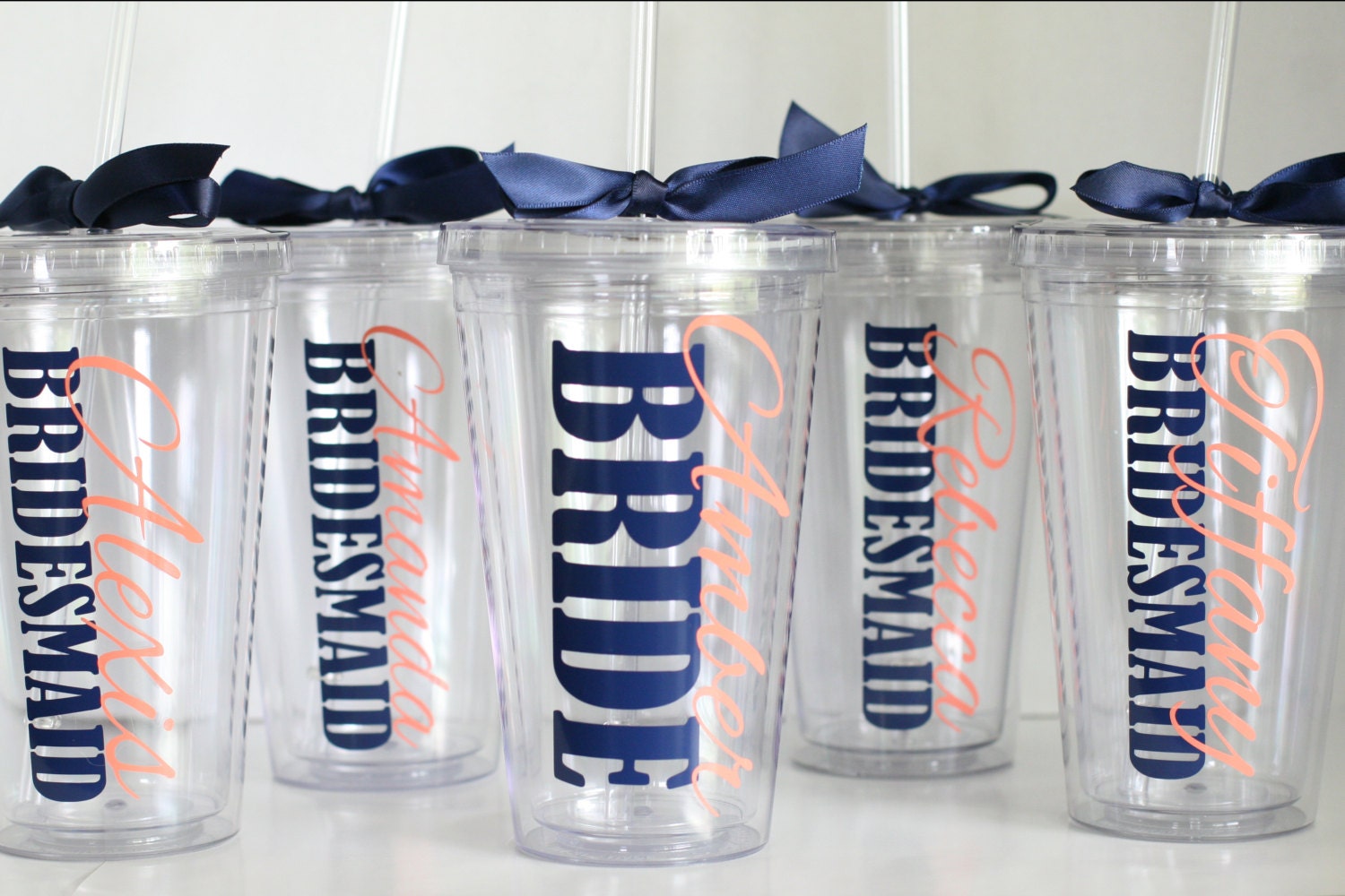 Will you be my bridesmaid Bridal Party Personalized Tumbler