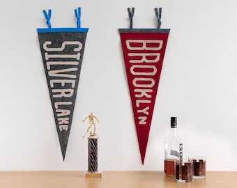 Custom Felt Pennant