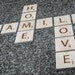 Engraved Giant Scrabble Tiles Use big oversized by Blocksbyheather