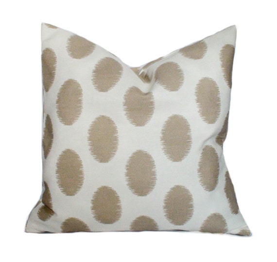 Brown outdoor pillows 20x20 Outdoor pillow covers by PillowCorner