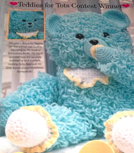 plush bear crochet pattern