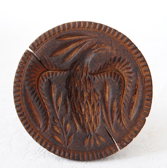 Antique Eagle Butter Mold by LouiseAntiques on Etsy