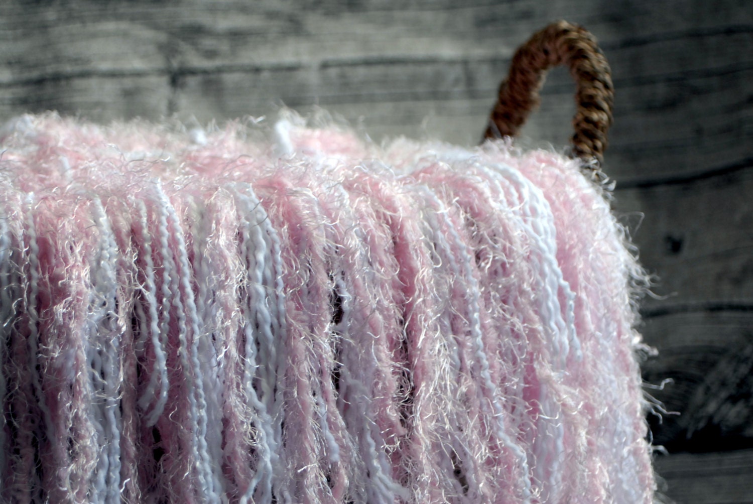 Fringe Blanket Basket Filler for Newborn by SimplyCharleneProps