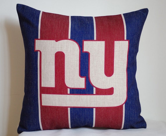 NFL New York Giants pillow New York Giants by DecorPillowStore