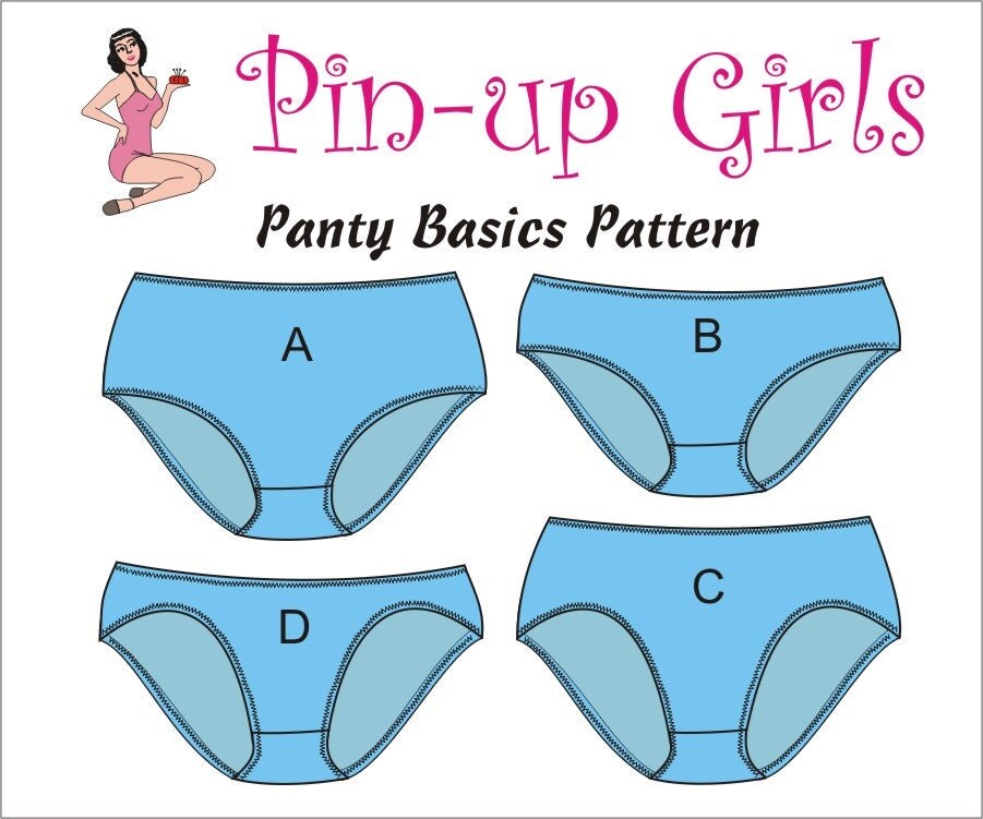 The PANTY BASICS PATTERN by Pin Up Girls