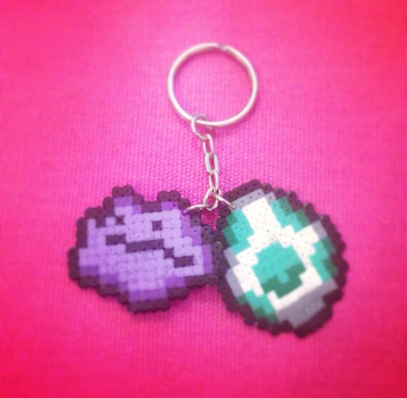 ditto pokemon keychain