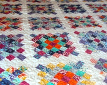 ... Gift - Handmade Traditional Queen Quilt- Spring Quilt- Quilts for Sale