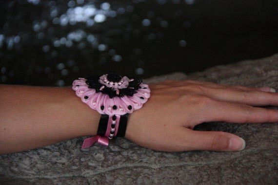 BLACK COLOUR Bcmilova Bracelet Pink