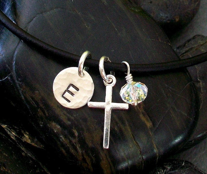 Custom TEEN Girl CROSS Necklace GRADUATION Gift Girls