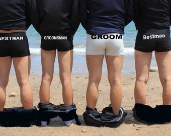 Personalized men underwear ,groom gift,groomsman gift,wedding gift, underwear,personalize underwear groom gift,anniversary gift groom
