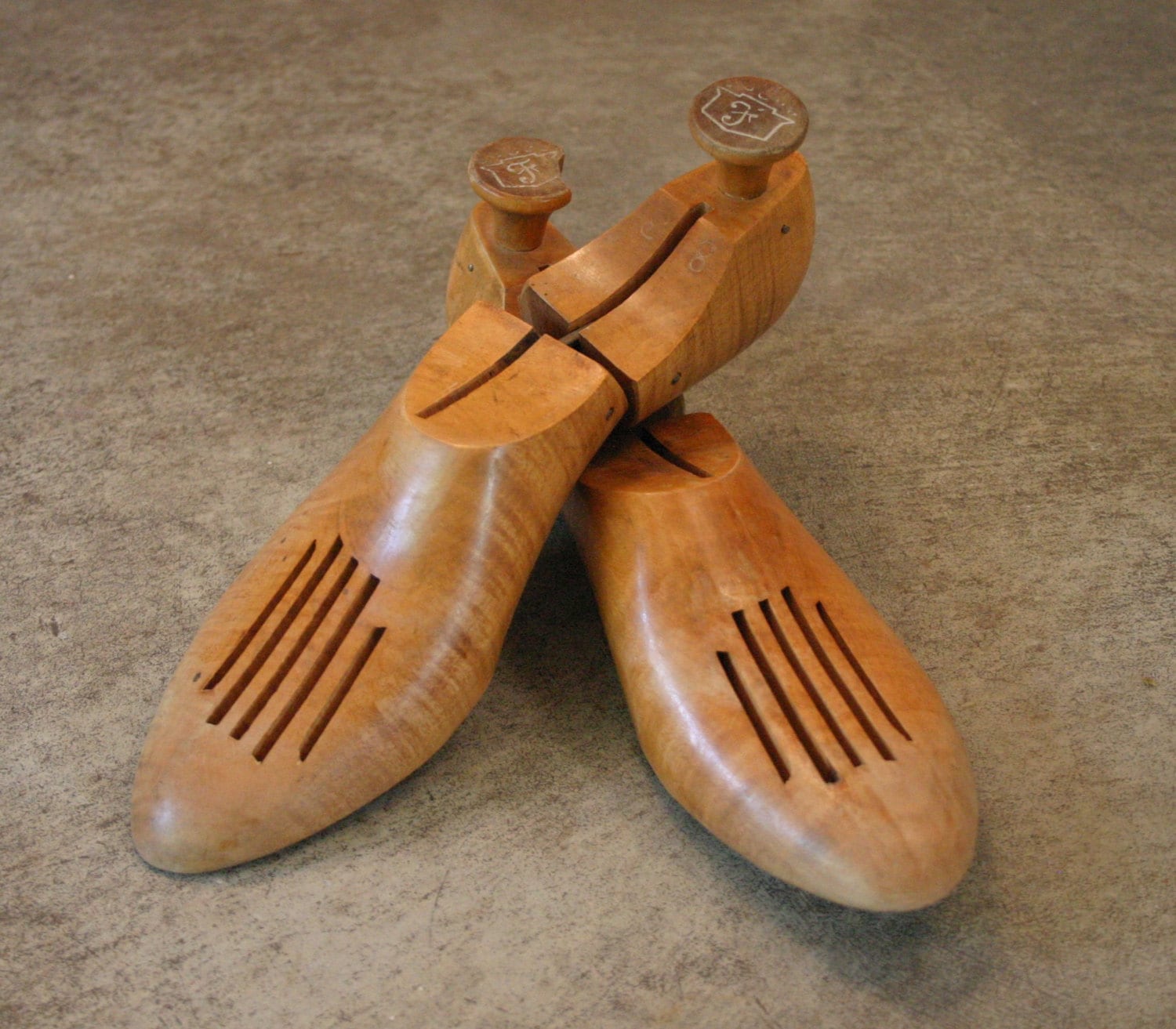 Vintage Wooden Shoe Form by AmericanVintageFare on Etsy