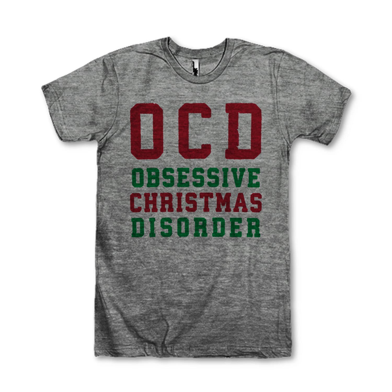 OCD Obsessive Christmas Disorder By AwesomeBestFriendsTs On Etsy