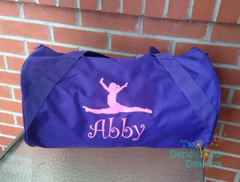 Personalized Duffle/Gym Bag Sport Bag Dance Cheer