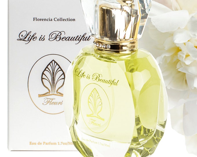 Fleuri by Florencia Perfume for Women; Florencia Collection · Life is Beautiful; Natural Fragrance Oils; Floral Fragrance.