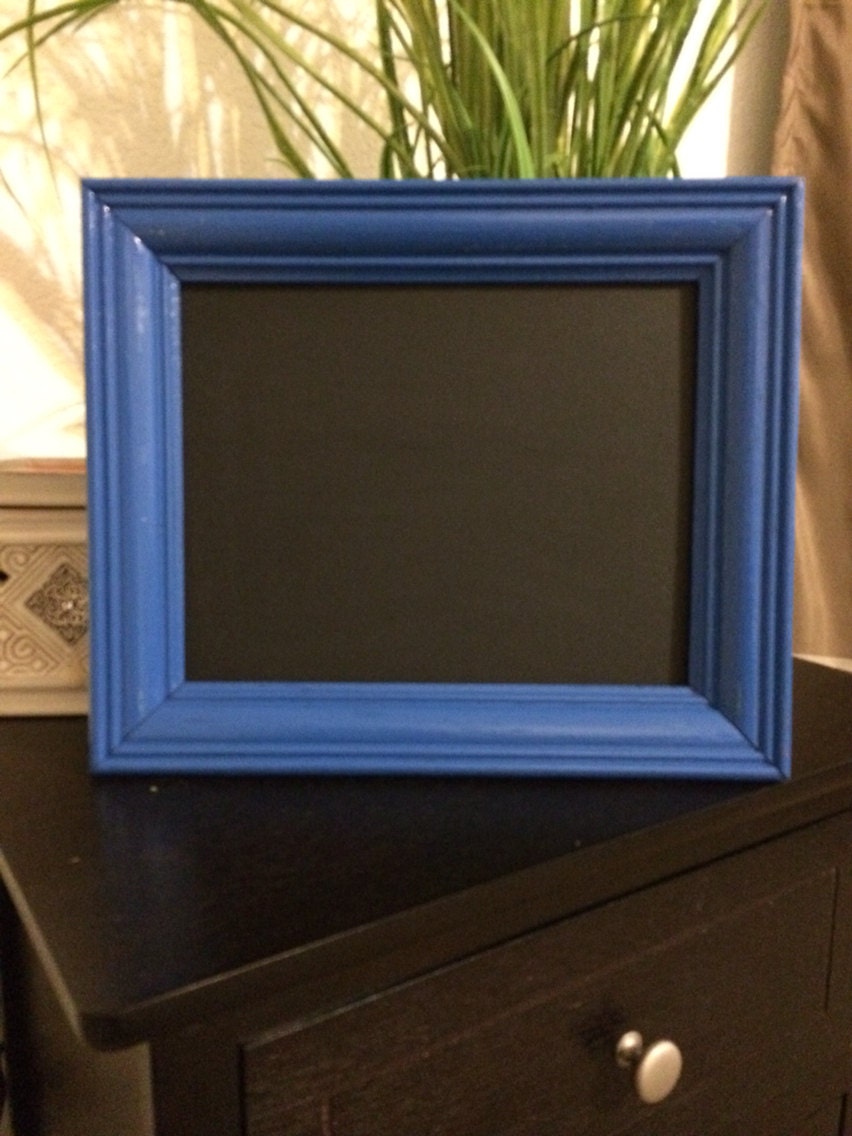 8x10 Blue Chalkboard Frame By KellyJSloan On Etsy   Il Fullxfull.613456903 8jl3 