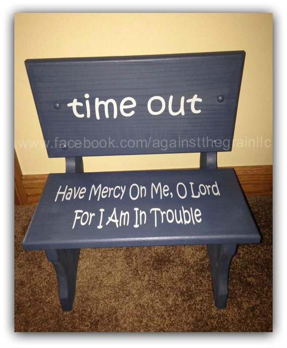 homemade time out chair