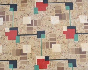 Vintage linoleum flooring – Etsy