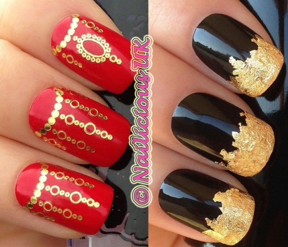 ... Holly Leaves Nail Art. | Free Image Nail Art Collection For Women On