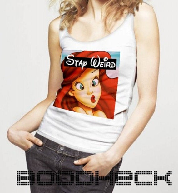 Stay Weird Tank top Womens Size S2XL by BOODHECK on Etsy