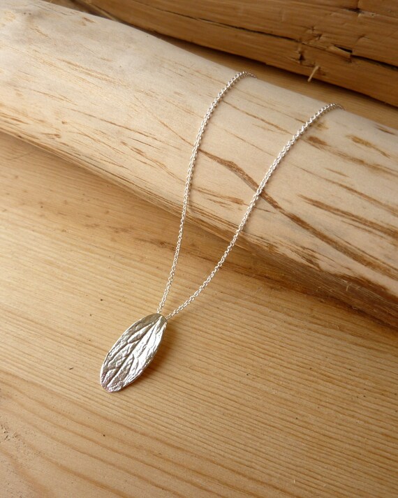 Sage Leaf Necklace
