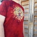 Tree of Life Red Organic Cotton Men'sTshirt