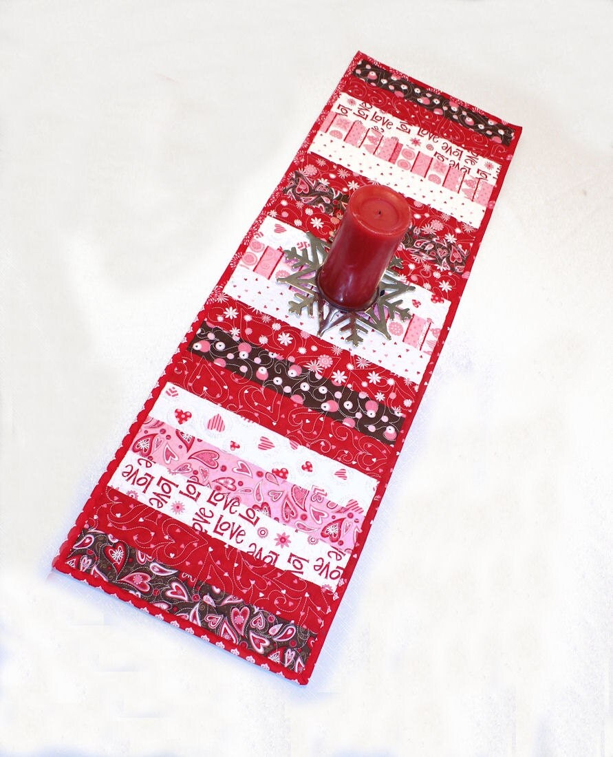 valentines day table runner valentines day table runner quilt in surrounded by fabric valentines day table runner valentines day table runner quilt in surrounded by fabric