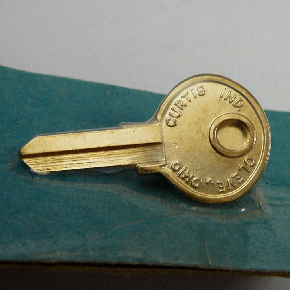 Vintage Curtis Key Tie Clip Mint Sealed Never Used