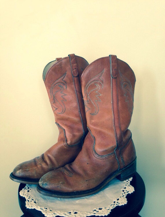 leather boots size 9 ladies