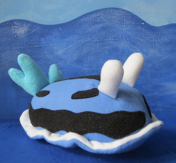 strawberry milk sea slug plush