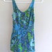 1970s Bathing Suit - Dolfin - Size Small XS