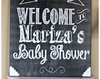 Welcome Baby Shower Sign (It's a Girl or It's a Boy) Digital file