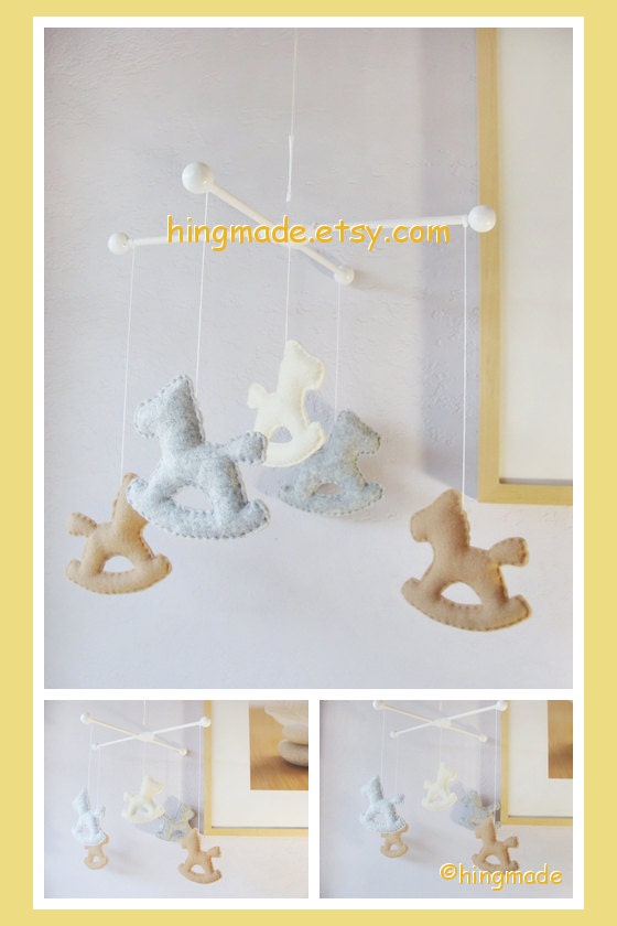 Baby Mobile Baby Crib Mobile Hanging Modern Mobile by hingmade