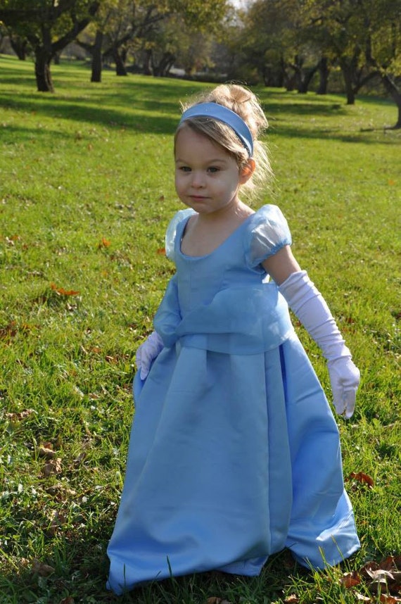 Girls Cinderella Ballgown Disney Princess Dress Halloween